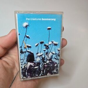 VTG 1989 THE CREATURES Boomerang Cassette Tape Siouxsie Hedges USA Punk Goth EUC